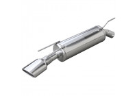 InoxCar exhaust suitable for Opel Calibra 2.0 16v (136 hp) 120x80 mm