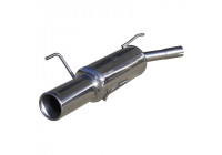 InoxCar exhaust suitable for Opel Corsa C 1.4 (90 hp) 2000- 102 mm