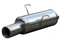 InoxCar exhaust suitable for Peugeot 106 1.1 (60hp) 1996- 102mm