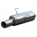 InoxCar exhaust suitable for Peugeot 106 1.1 (60hp) 1996- 102mm