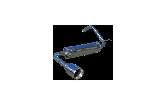 InoxCar exhaust suitable for Peugeot 107 1.0 12v (68hp) 2005- 102mm, Image 2