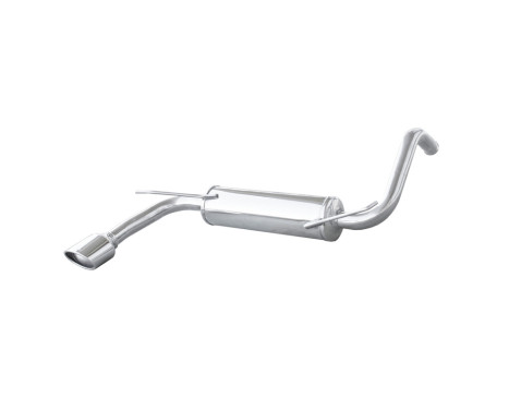 InoxCar exhaust suitable for Peugeot 107 1.0 12v (68hp) 2005- 120x80mm, Image 2