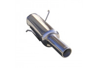 InoxCar exhaust suitable for Peugeot 206 1.9 D -2000 80mm