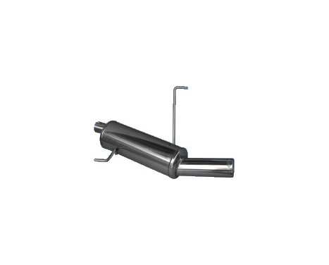 InoxCar exhaust suitable for Peugeot 206 SW 1.4 16v (90hp) 80mm, Image 2
