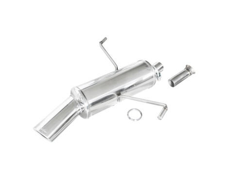 InoxCar exhaust suitable for Peugeot 206 SW 2.0 16v (136 hp) 120x80 mm, Image 2