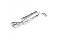 InoxCar exhaust suitable for Peugeot 208 1.6 16V Turbo GTI 30TH 208hp 2015- Ø 55 2x80mm Racing