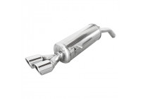 InoxCar exhaust suitable for Peugeot 208 1.6 16V Turbo GTI 30TH 208hp 2015- Ø 55 2x80mm X-Race