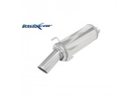 InoxCar exhaust suitable for Peugeot 306 1.6 XS 89hp 1993-1997 1x90mm Rally