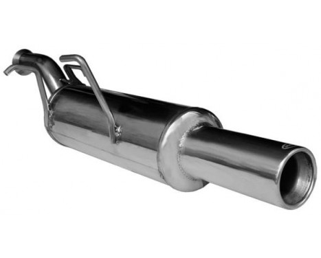 InoxCar exhaust suitable for Peugeot 307 1.6 16v (110hp) 2001- 102mm