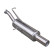 InoxCar exhaust suitable for Peugeot 307 2.0 16v (138hp) 2001- 80mm, Thumbnail 2