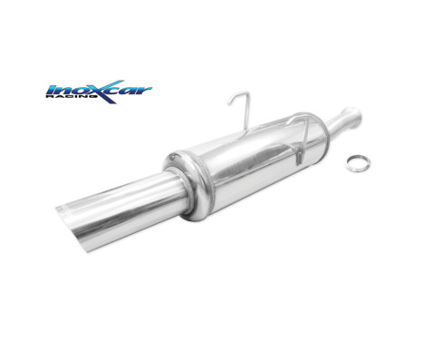 InoxCar exhaust suitable for Peugeot 405 1.9 Mi 16 147pk 1992-1997 1x90mm Rally