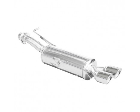 InoxCar exhaust suitable for Peugeot RCZ 1.6 THP 200hp 2010- 2x80mm X-Race