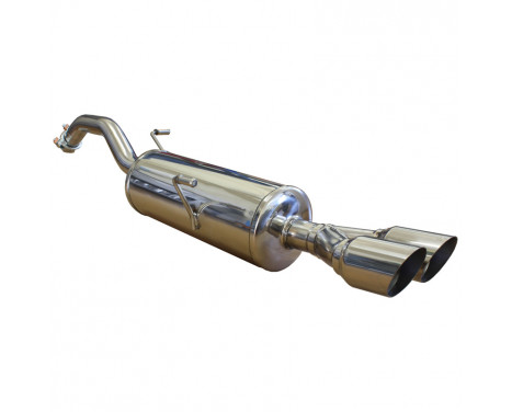 InoxCar exhaust suitable for Peugeot RCZ 1.6THP (156hp) 2010- 2x80mm Racing, Image 2