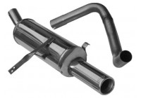 InoxCar exhaust suitable for Renault Megane II 2.0 16v (136hp) 102mm