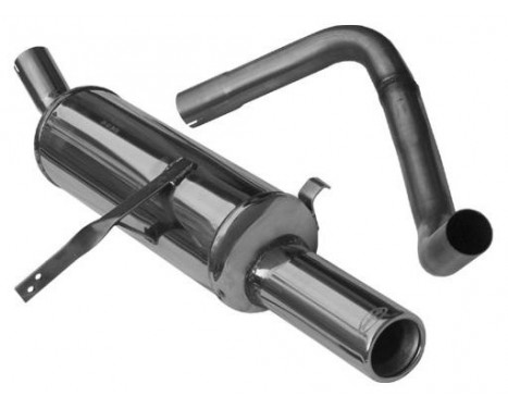 InoxCar exhaust suitable for Renault Megane II 2.0 16v (136hp) 102mm