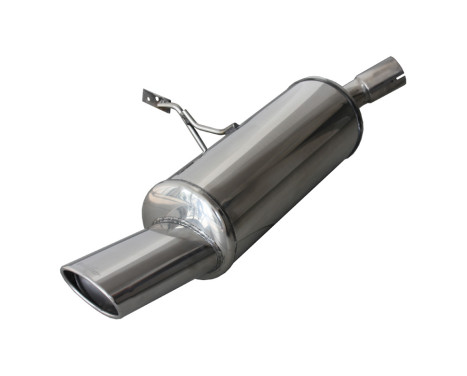 InoxCar exhaust suitable for Renault Megane III Coupe 2.0 Tce (180hp) 2011- Ø55mm 120x80mm, Image 2
