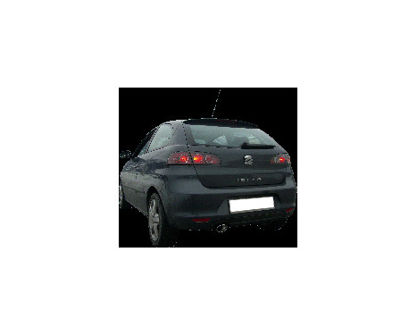 InoxCar exhaust suitable for Seat Ibiza 6L 1.4 16v (100hp) 2002- 120x80mm, Image 2