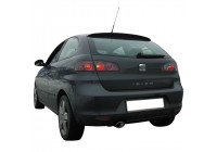 InoxCar exhaust suitable for Seat Ibiza 6L 1.9 TDi FR (130hp) 2002- 120x80mm