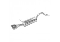 InoxCar exhaust suitable for Seat Ibiza SC (6J) 1.2 Tsi FR 110hp 2015- 2x80mm X-Race