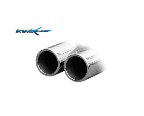 InoxCar exhaust suitable for Seat Ibiza SC (6J) 1.2 Tsi FR 110pk 2015- 2x80mm