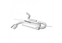 InoxCar exhaust suitable for Seat Leon (5F) 1.4 TSi 122pk 2012- 50mm 1x120x80mm