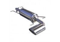 InoxCar exhaust suitable for Subaru Impreza 2.5 WRX (224hp) 10/2007- 150x105mm