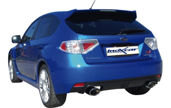 InoxCar exhaust suitable for Subaru Impreza 2.5 WRX STi (300hp) 2008- Left/Right 150x10
