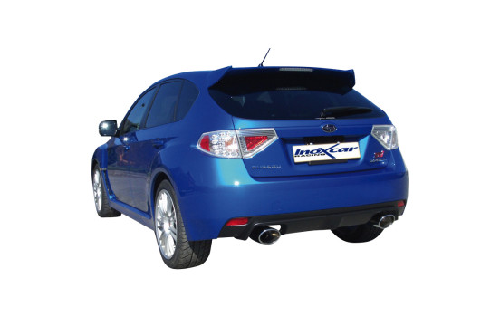 InoxCar exhaust suitable for Subaru Impreza WRX STi (300hp) 2010- Left/Right 150x105mm