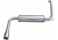 InoxCar exhaust suitable for Toyota Aygo 1.0 (68hp) 2005- 80mm