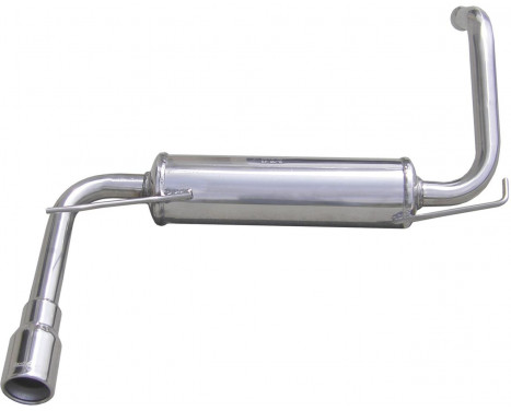 InoxCar exhaust suitable for Toyota Aygo 1.0 (68hp) 2005- 80mm
