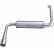 InoxCar exhaust suitable for Toyota Aygo 1.0 (68hp) 2005- 80mm