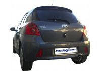 InoxCar exhaust suitable for Toyota Yaris II 1.8TS (133hp) 2006- 102mm