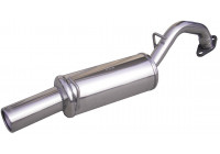 InoxCar exhaust suitable for Toyota Yaris II 1.8TS (133hp) 2006- 80mm