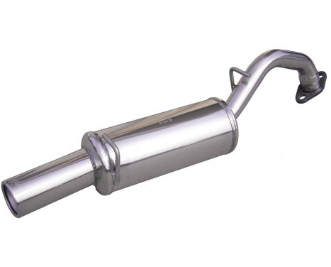 InoxCar exhaust suitable for Toyota Yaris II 1.8TS (133hp) 2006- 80mm