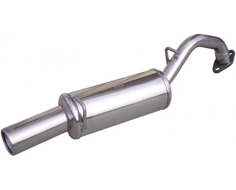InoxCar exhaust suitable for Toyota Yaris II 1.8TS (133hp) 2006- 80mm, Image 2