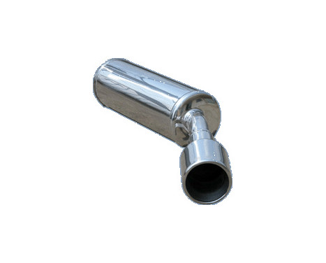 InoxCar exhaust suitable for Volkswagen Golf I Cabrio 1.6 (110hp) -1984 102mm, Image 2