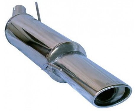 InoxCar exhaust suitable for Volkswagen Golf III 1.8 (90 hp) -1999 120x80mm