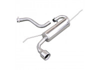 InoxCar exhaust suitable for Volkswagen Golf V 1.6 FSi (115hp) 2003- 102mm