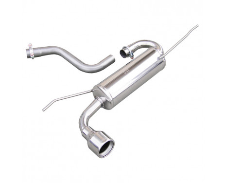 InoxCar exhaust suitable for Volkswagen Golf V 1.6 FSi (115hp) 2003- 102mm