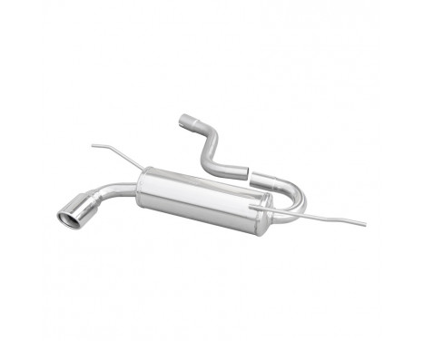 InoxCar exhaust suitable for Volkswagen Golf V 1.9 TDI 105hp 2004- Ø 55 1x90mm X-Race