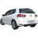 InoxCar exhaust suitable for Volkswagen Golf VI 1.4TSi (160hp) 2008- 2x80mm Racing