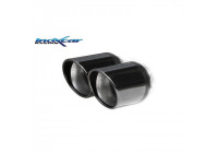InoxCar exhaust suitable for Volkswagen Golf VII 1.6 TDI 105hp 2015- 2x80mm Racing