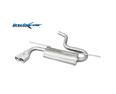 InoxCar exhaust suitable for Volkswagen Golf VII 2.0 GTD 184PK 2012- 2019 2x80mm