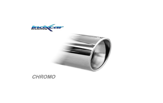 InoxCar exhaust suitable for Volkswagen Golf VII 2.0R TSI 300hp 2014- 2x100mm X-Race