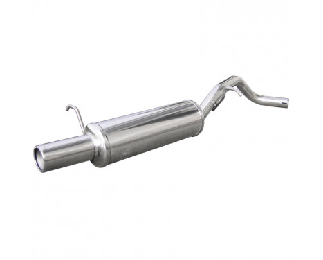 InoxCar exhaust suitable for Volkswagen Polo 1.4 (80hp) Sportline 2006- 80mm