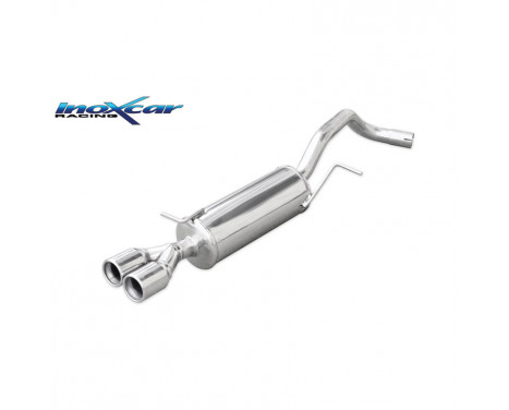 InoxCar exhaust suitable for Volkswagen Polo 6C 1.8 GTI 192 hp 2015-2018 2x80 mm