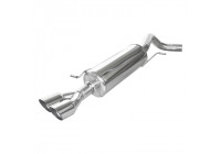 InoxCar exhaust suitable for Volkswagen Polo (6C) 1.8 GTI 192hp 2015-2018 55mm 2x80mm Racing