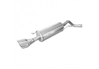 InoxCar exhaust suitable for Volkswagen Polo (6C) 1.8 GTI 192hp 2015-2018 55mm 2x80mm X-Race