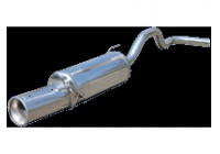 InoxCar exhaust suitable for Volkswagen Polo 6N 1.0 1994-2001 102mm