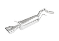 InoxCar exhaust suitable for Volkswagen Polo 6R GTi 1.4 16v TSi (180pk) 2010- 2x80mm X-Race (Ø
